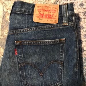 Men’s Levi’s 514 Slim Straight Jeans size 32X30 excellent condition